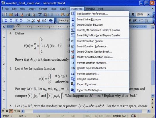 MathType7.4破解版百度云功能介绍