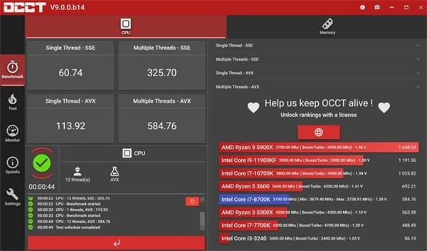 OCCT烤机工具破解版2